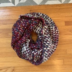 Heavy knit infinity scarf